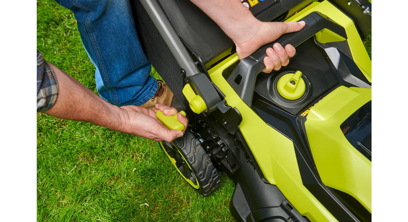 Akumuliatorinė vejapjovė RYOBI ONE+ RY36LMXSP53B-160, 36 V, 6,0 Ah, 53 cm, 68 l, savaeigė - 4