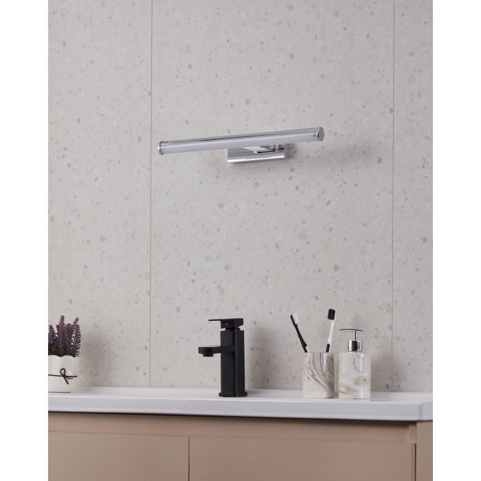 Veidrodžių LED šviestuvas EGLO VADUMI, IP44, 7,4 W, 4000 K, 900 lm, chromo sp., 40 cm - 3