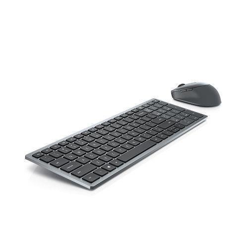 Klaviatūros ir pelės rinkinys Dell KM7120W, EN/RU, pilka - 1