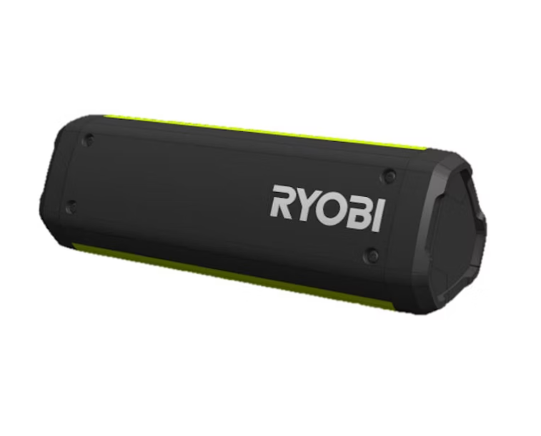 Radijas RYOBI RS4-120G, 4 V, Bluetooth, Verse, USB-C, IP67 apsauga