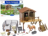 Ūkio rinkinys su gyvūnais ir žmogaus figūrėle - 4