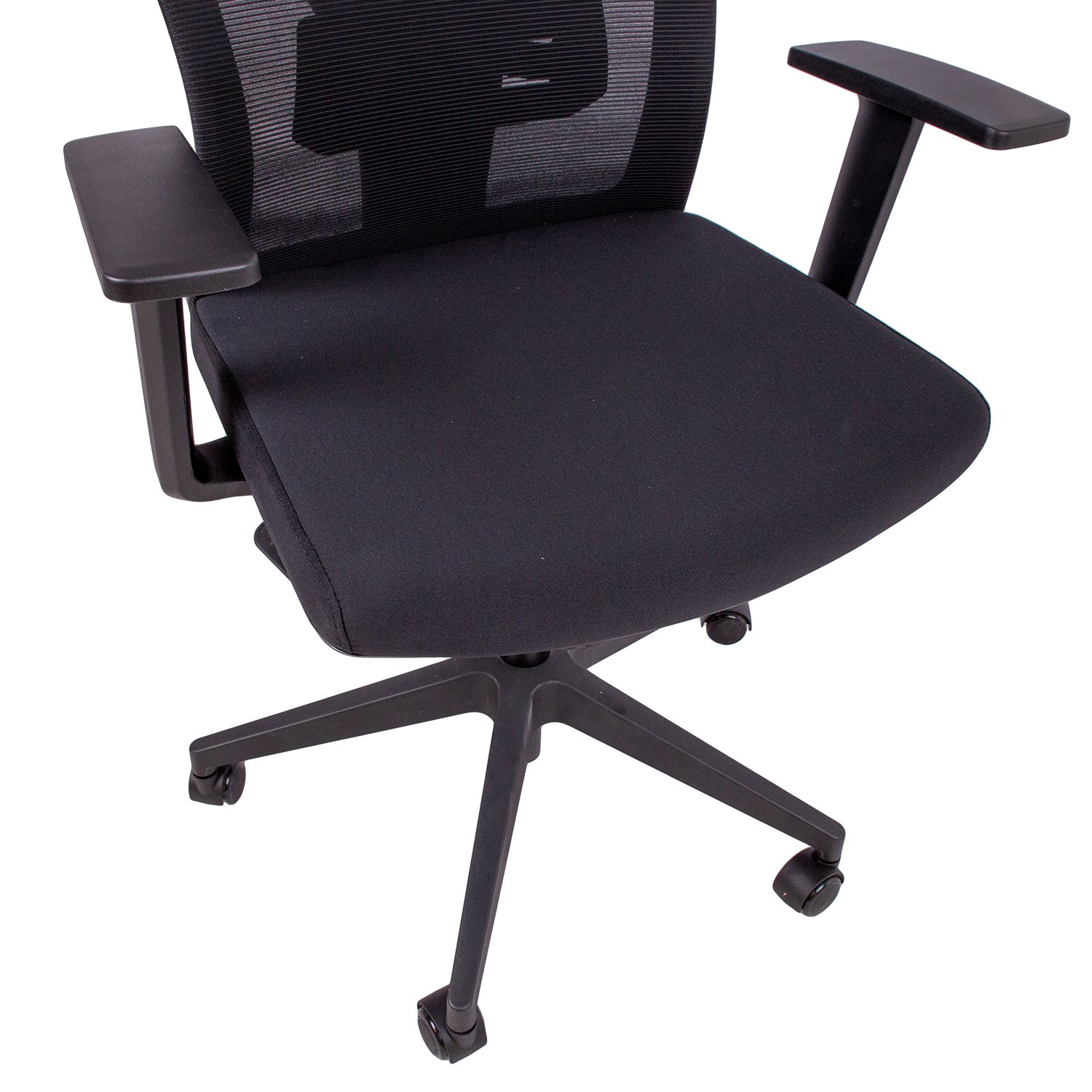 Biuro kėdė VENON, 58x58xH94-100,5 cm, juoda - 5