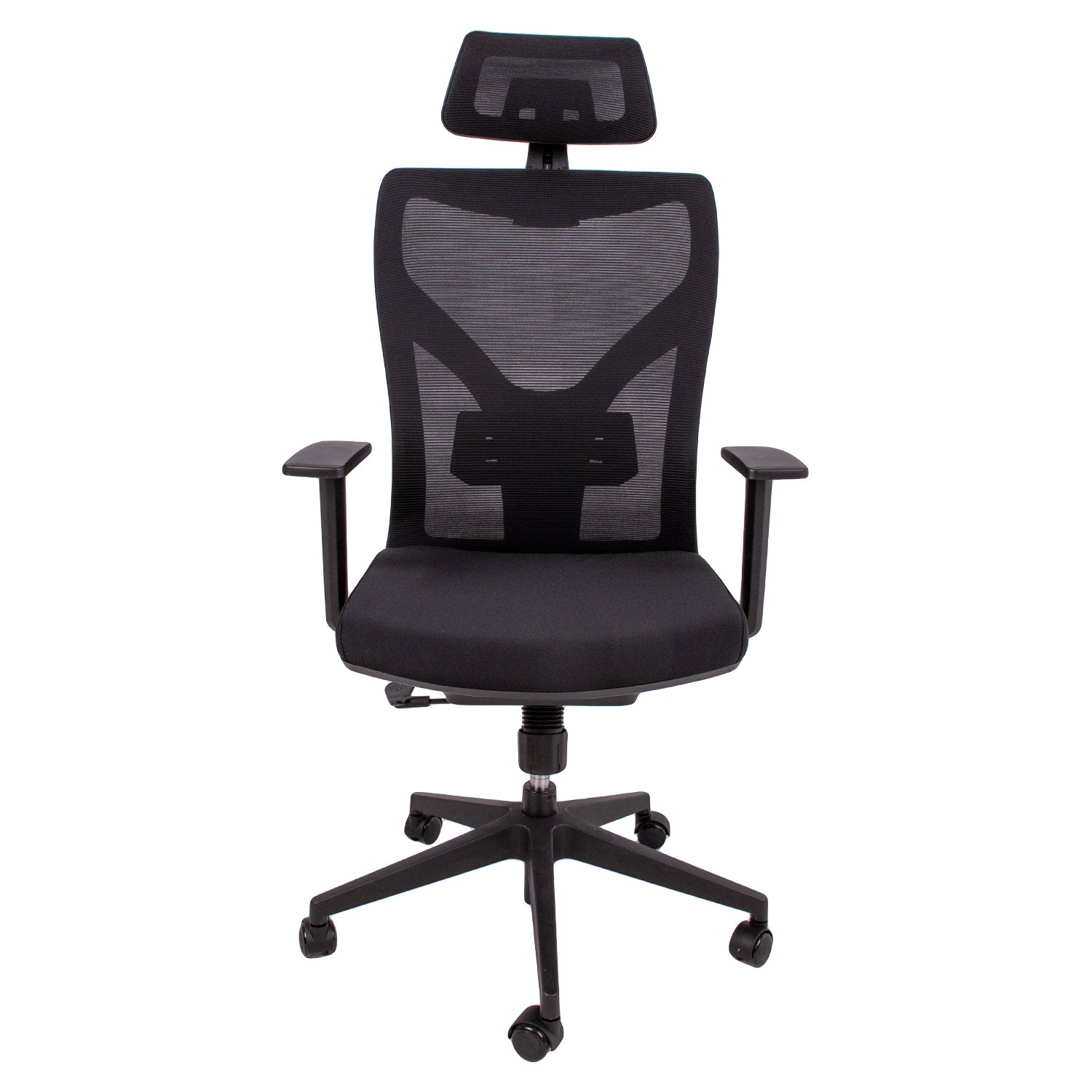 Biuro kėdė VENON, 58x58xH94-100,5 cm, juoda