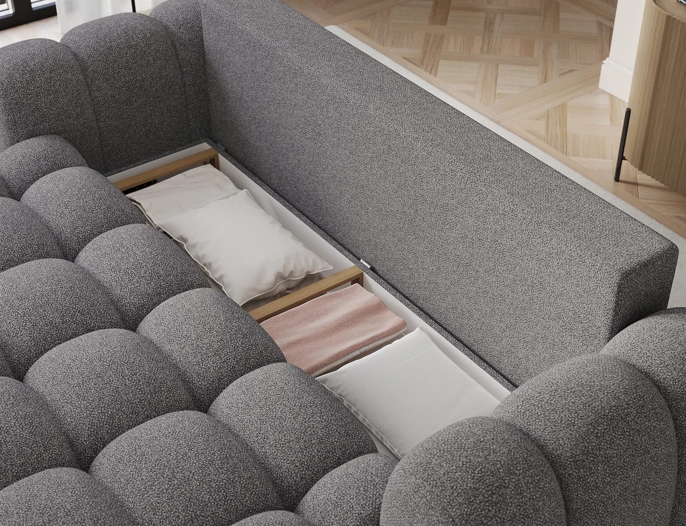 Sofa Cotonn 04PAO, pilka - 6