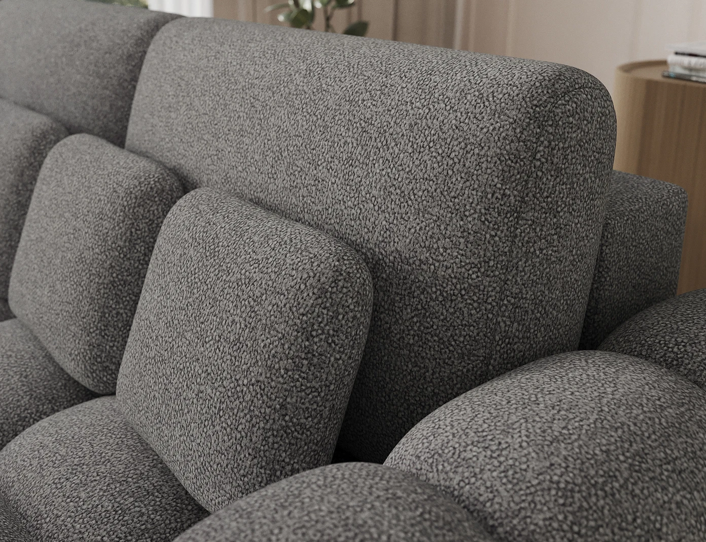 Sofa Cotonn 04PAO, pilka - 7