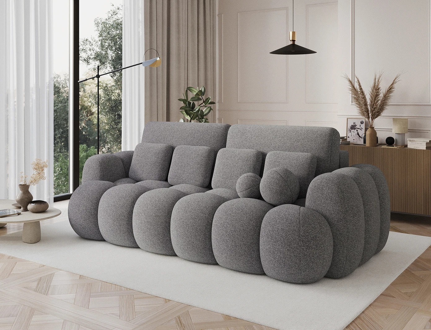 Sofa Cotonn 04PAO, pilka - 4