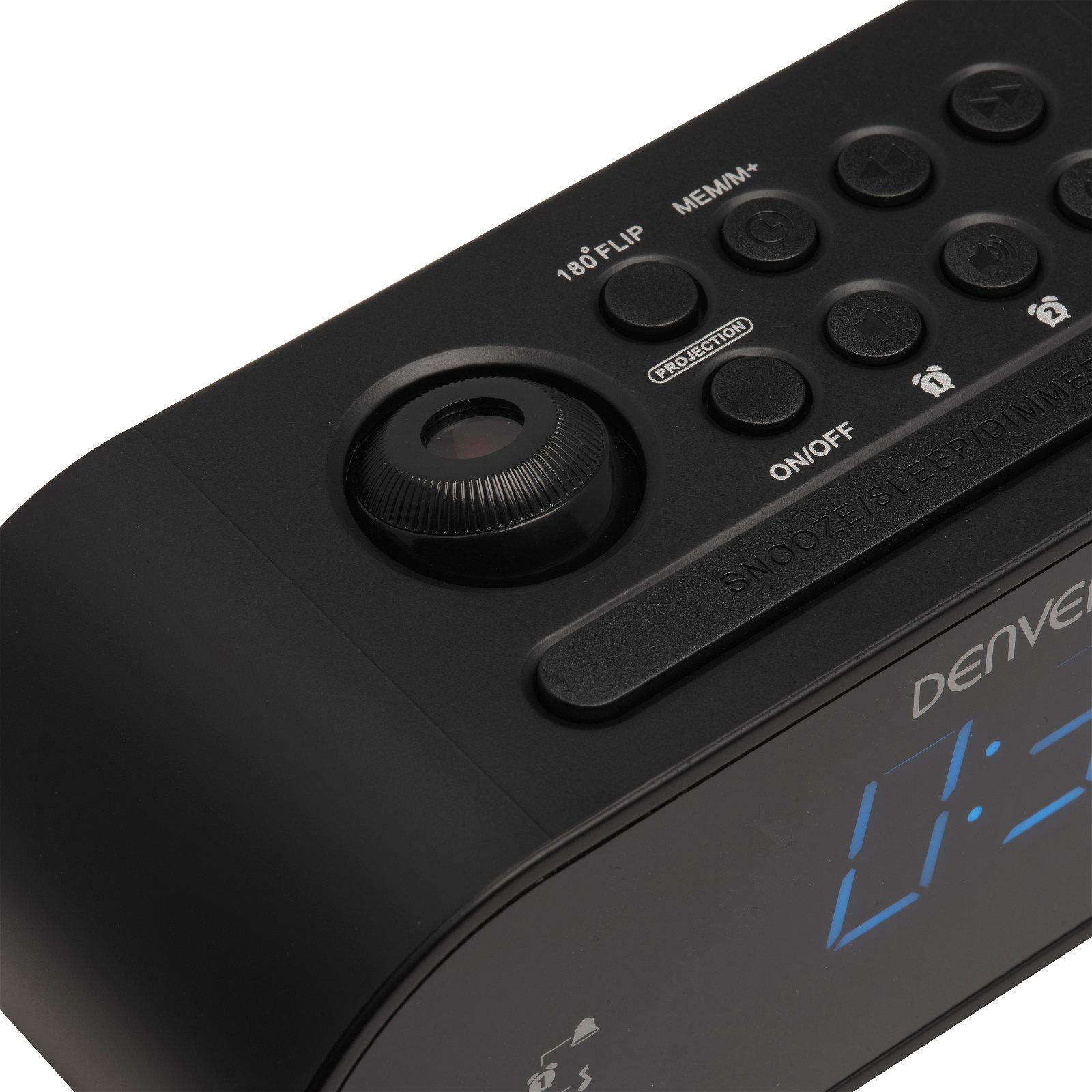 Radijo žadintuvas Denver CRP-717 black - ermitazas.lt