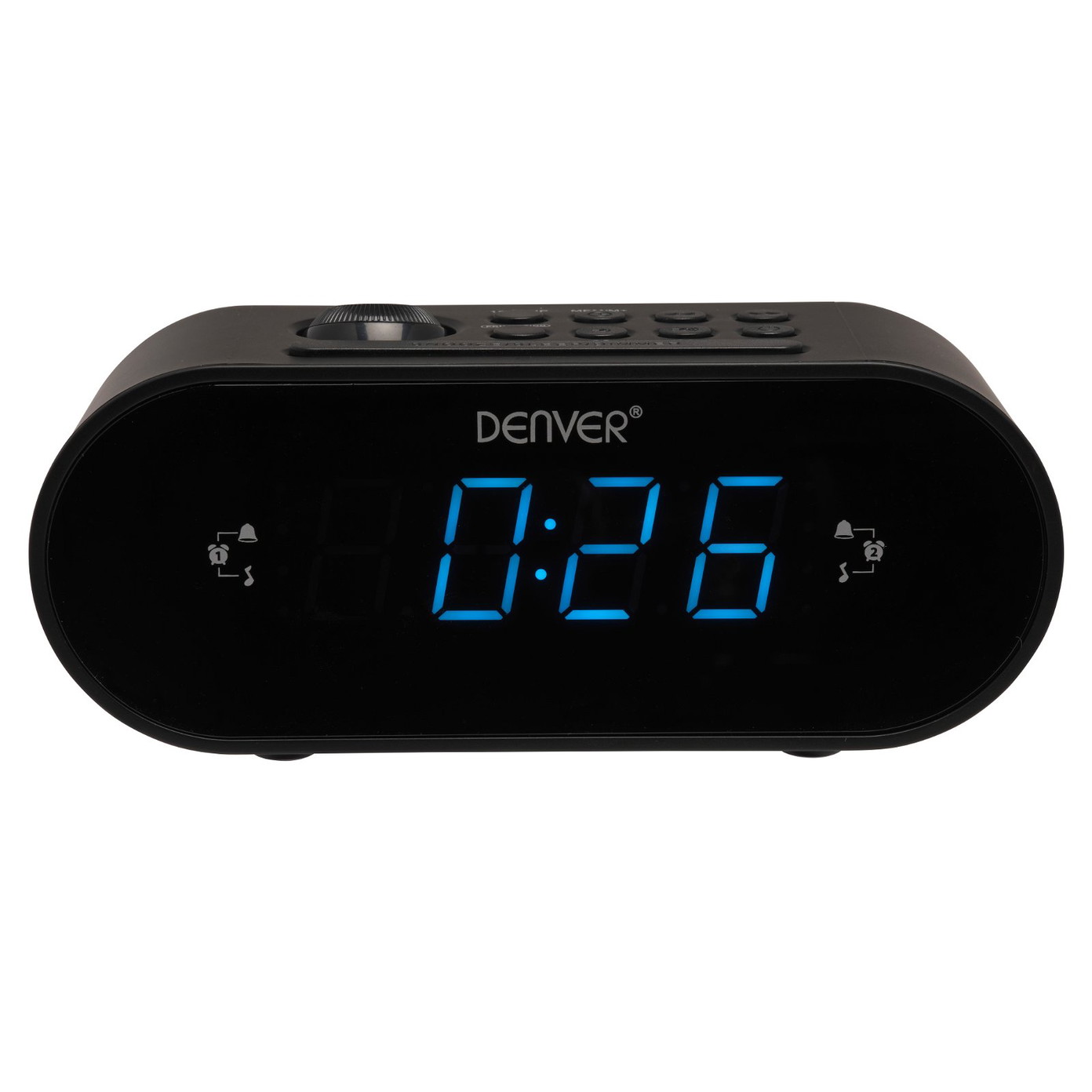 Radijo žadintuvas Denver CRP-717 black-1