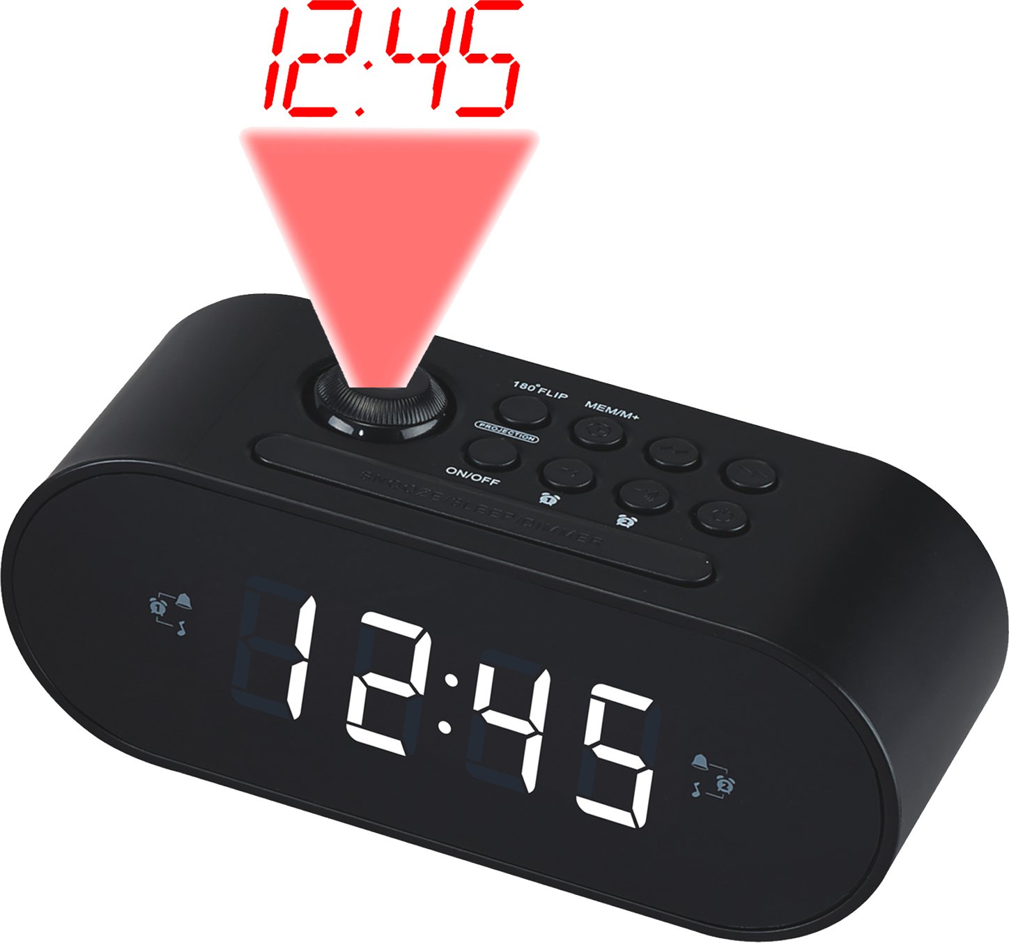 Radijo žadintuvas Denver CRP-717 black - ermitazas.lt