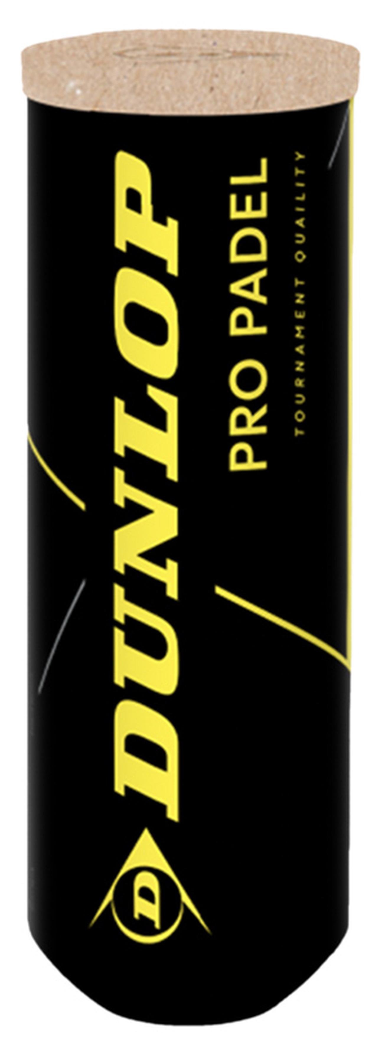 Padelio kamuoliukai DUNLOP Pro Padel Fip Approved, 3 vnt-0