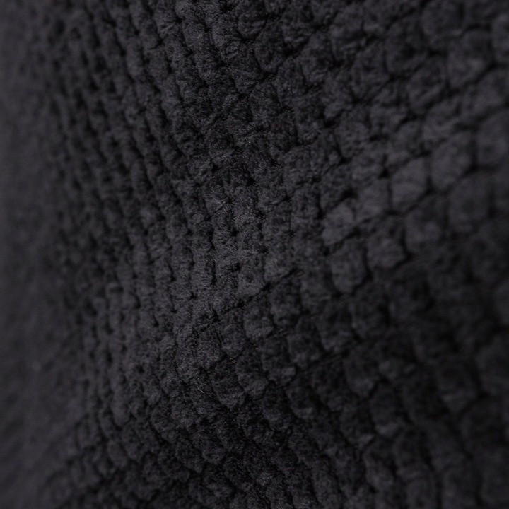 Sėdmaišis su pufu Mega Dot Velour XL, 90x120 cm, juodas - 4