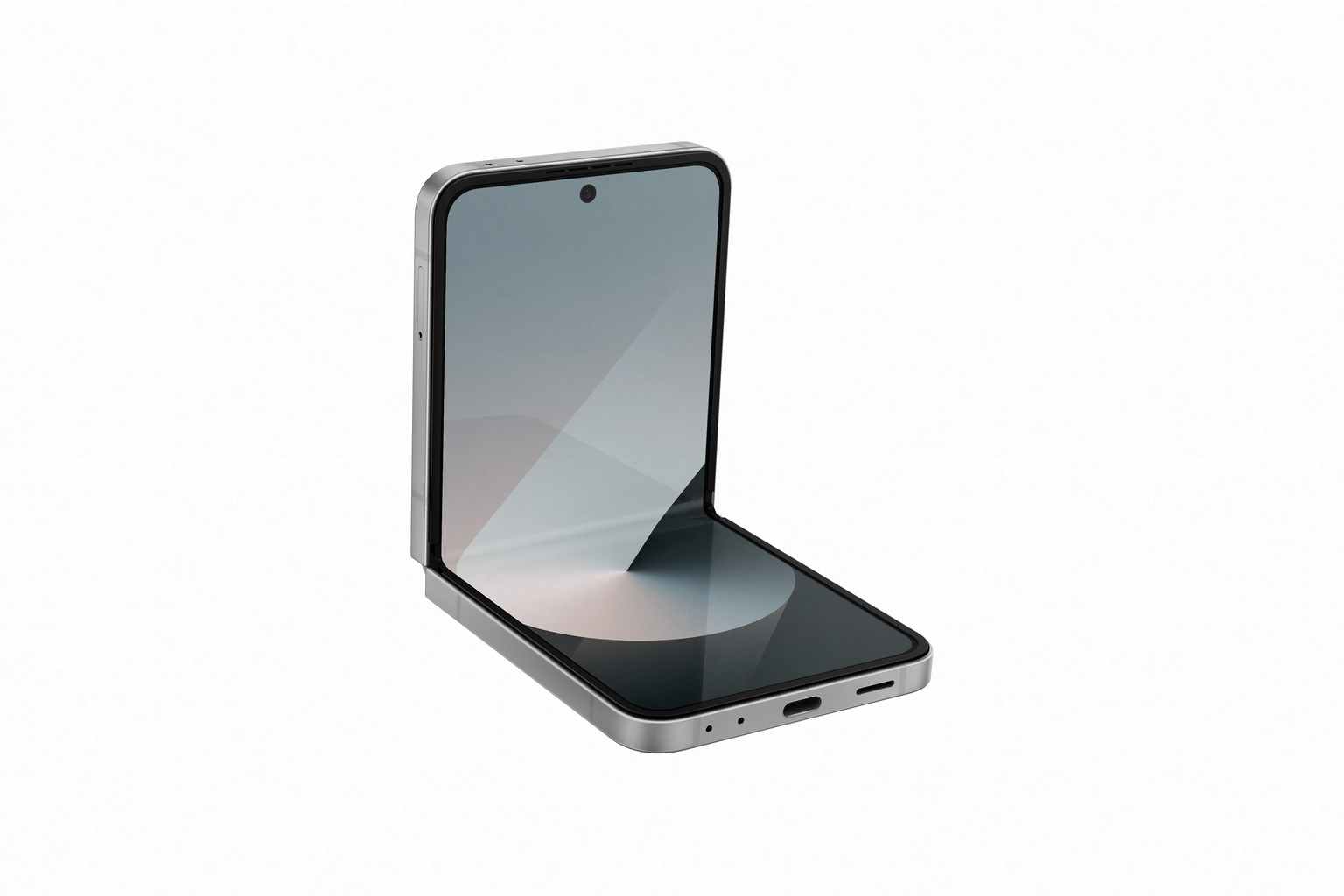 Mobilusis telefonas Samsung Galaxy Flip 6, 256 GB, sidabro-1