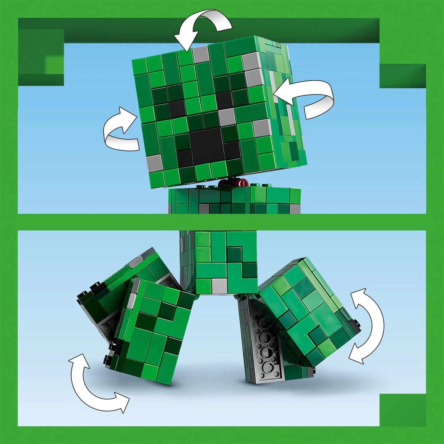 Konstruktorius LEGO® Minecraft The Creeper, 21276-1