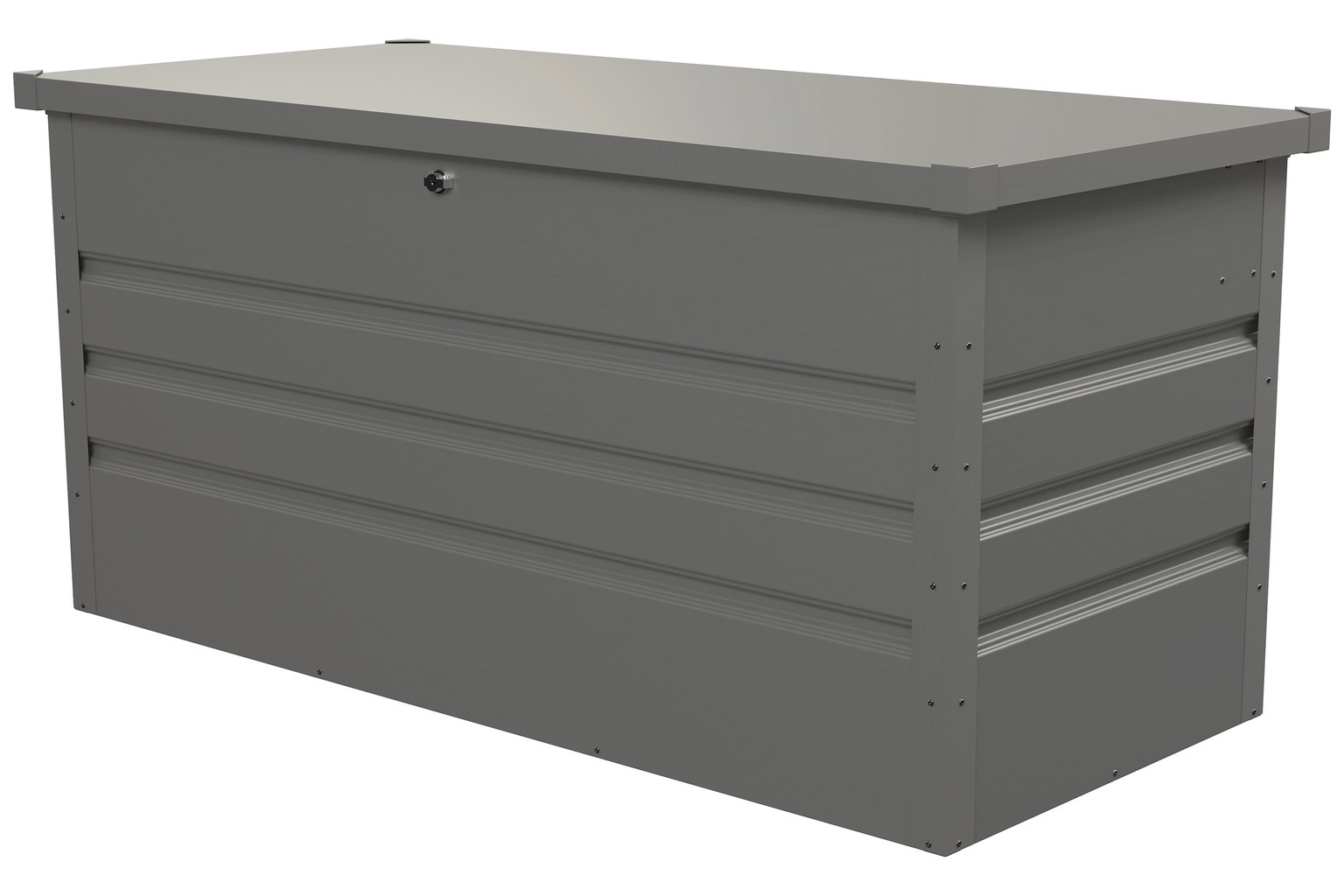 Sodo daiktadėžė Goteborg, Silver Grey, 132 x 61 x 62 cm - 3