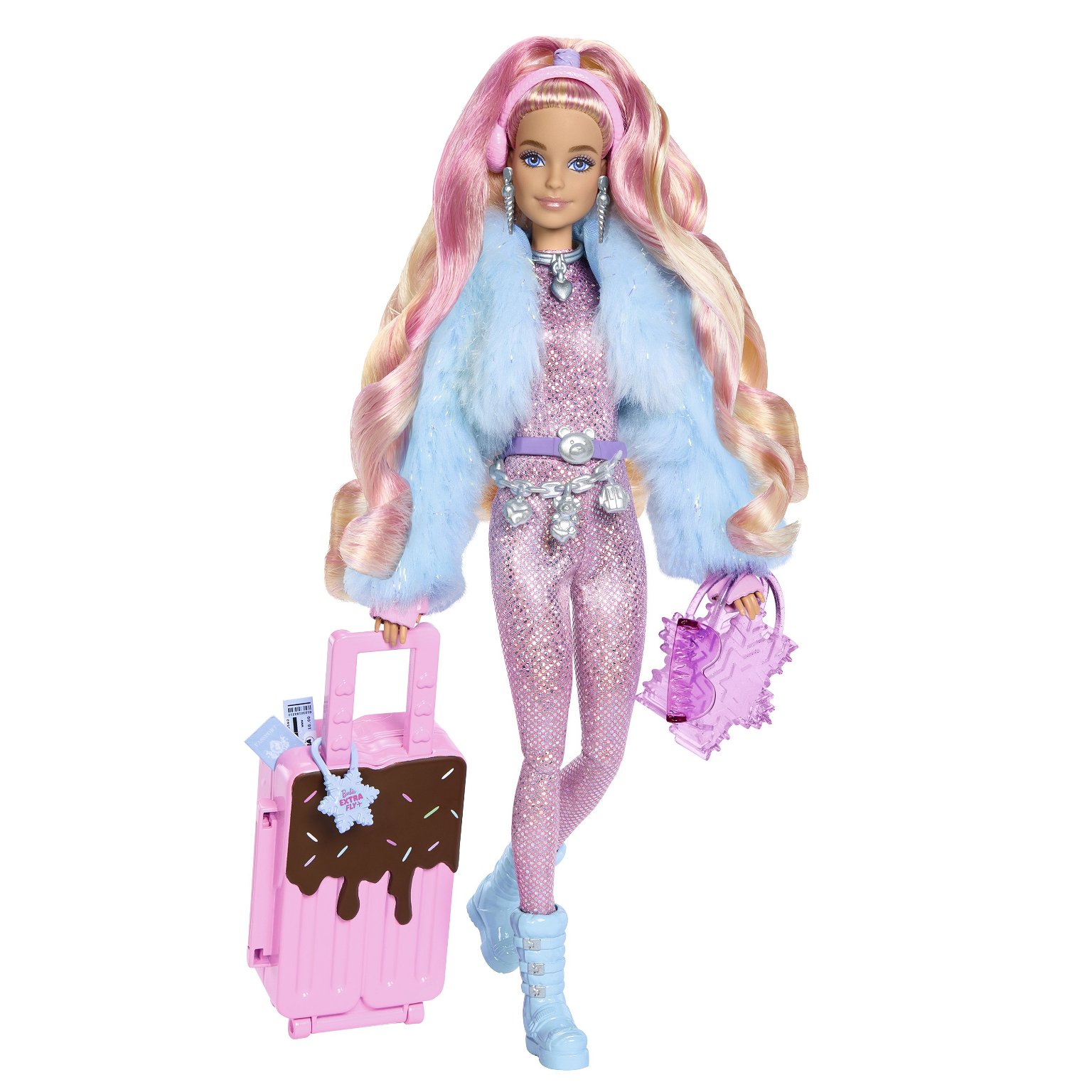Lėlė Barbie Extra Fly - sniegas