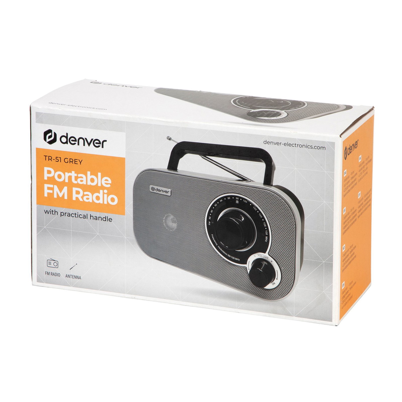 Radijo imtuvas Denver TR-51 grey - 3