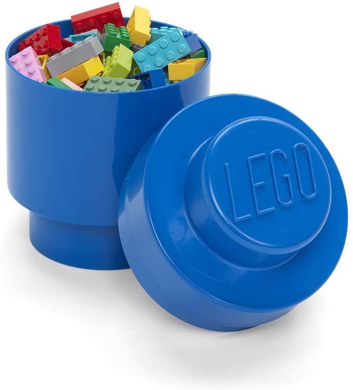 Daiktadėžė LEGO BRICK, mėlynos sp., 12,3 x 18,3 cm, 900 ml - 2