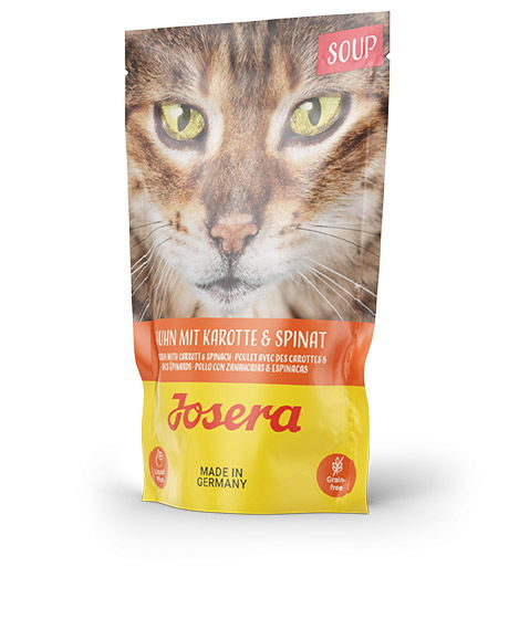 Konservuotas kačių ėdalas JOSERA, su vištiena, morkomis ir špinatais, 70 g-0