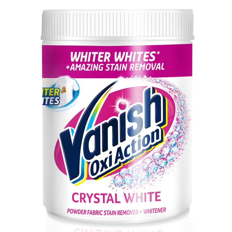 Dėmių valiklis VANISH Oxi Action White, 470 g