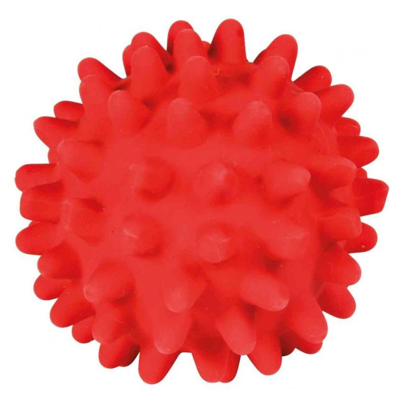 Šunų žaislas kamuoliukas su dygliukais TRIXIE, lateksinis, 6 cm