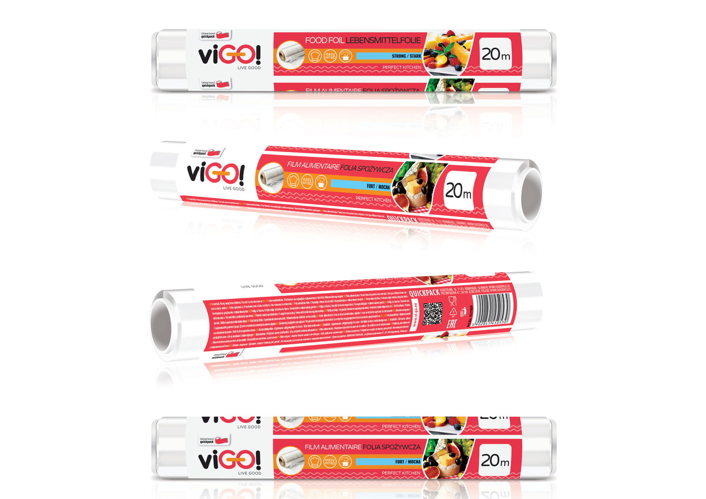 Šviežių produktų plėvelė viGO!, 20 m x 29 cm-0