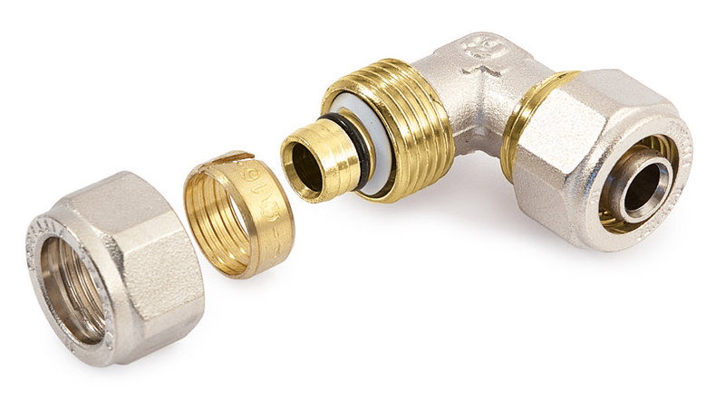 Užveržiamas trišakis GENERAL FITTINGS, DN18 - ermitazas.lt