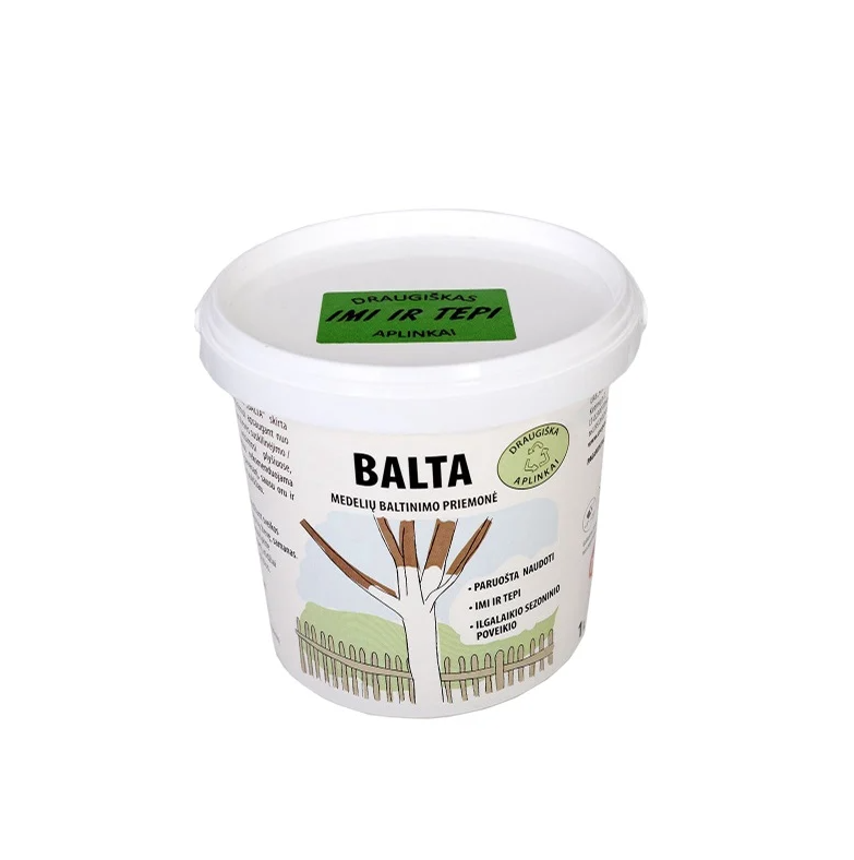 Medelių baltinimo priemonė BALTA , kibirėlyje, 1 l-0