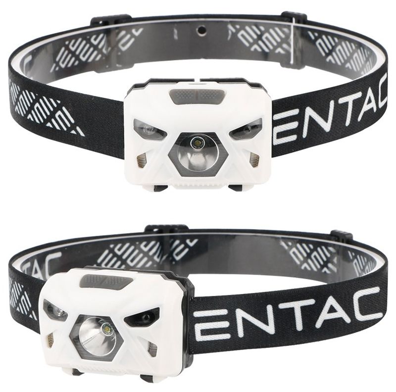 Pakraunamas žibintas ant galvos ENTAC,IP54,5W,150lm,pakraunamas USB, balta+raudona šviesa,baltos sp.-1