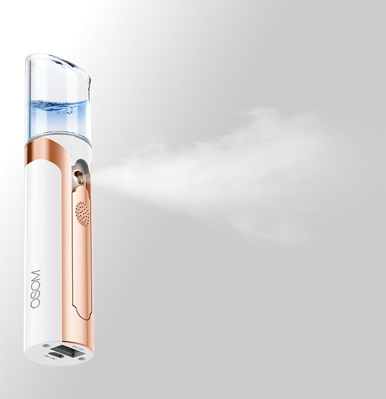 Nano drėkintuvas veido odai, su baterija OSOM5520 - 6
