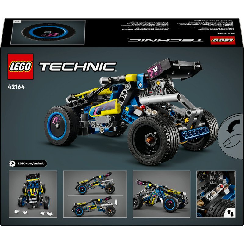 Konstruktorius LEGO Technic Off-Road Race Buggy 42164 - 2