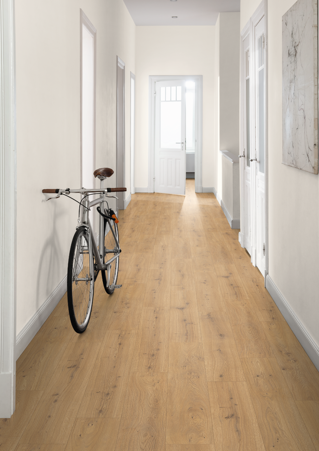 Laminatas NatureSenseAqua EL200, medaus ąž., WP 24h; V4, click, 1292 x 193 x 10 mm, 32/AC4-1
