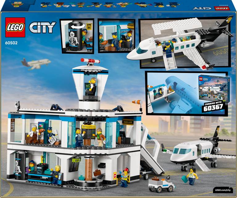 Konstruktorius LEGO City Airport with Airplane - 2