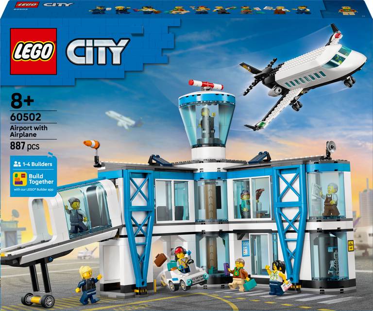 Konstruktorius LEGO City Airport with Airplane - 1
