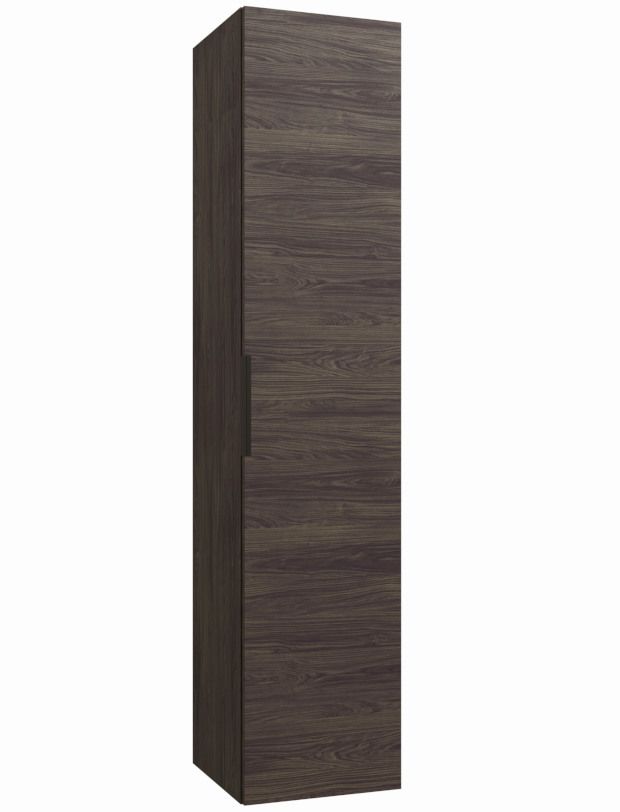 Vonios spintelė RB BATHROOM GRAND, ūkinė, pakabinama, rudo ąžuolo sp., 35 x 160 x 35 cm-0