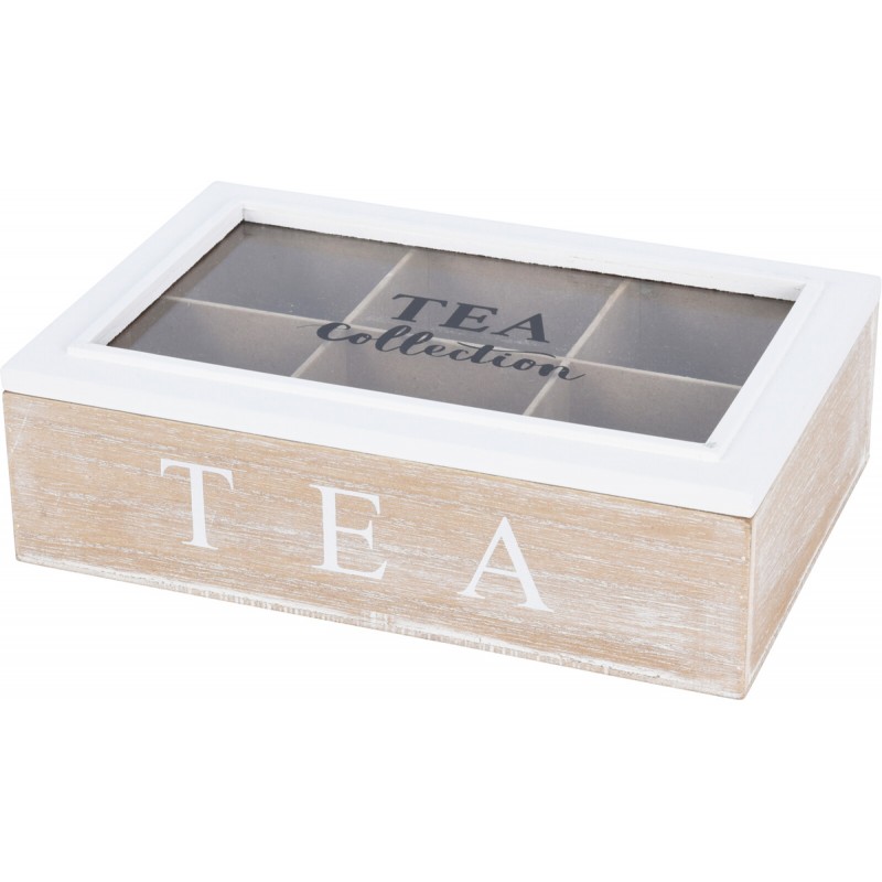 Dekoratyvinė dėžutė TEA BOX, 23 x 15,5 x 8 cm-0