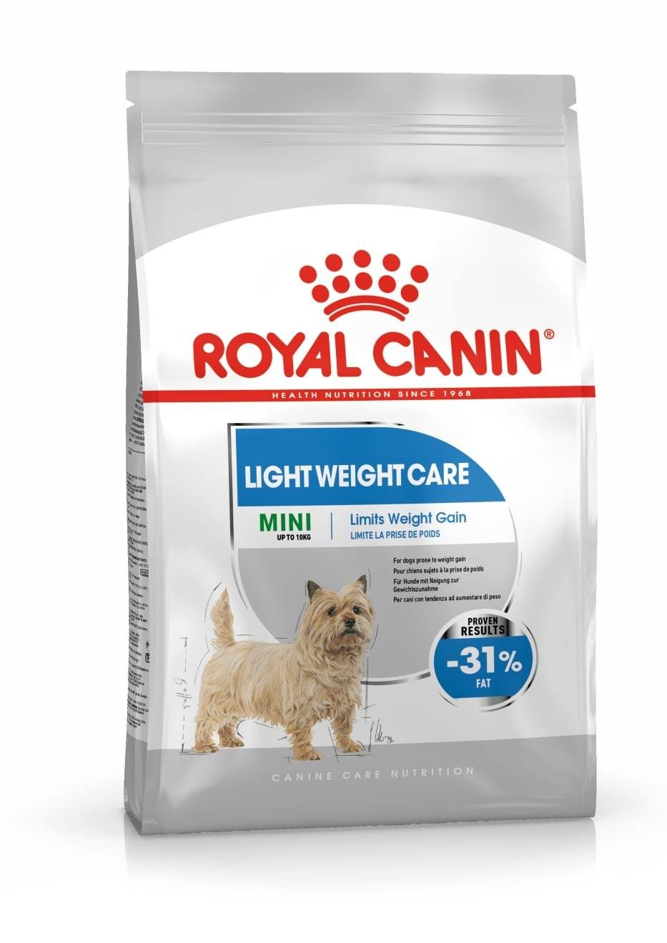 Sausas šunų ėdalas ROYAL CANIN MINI LIGHT WEIGHT CARE, 1 kg