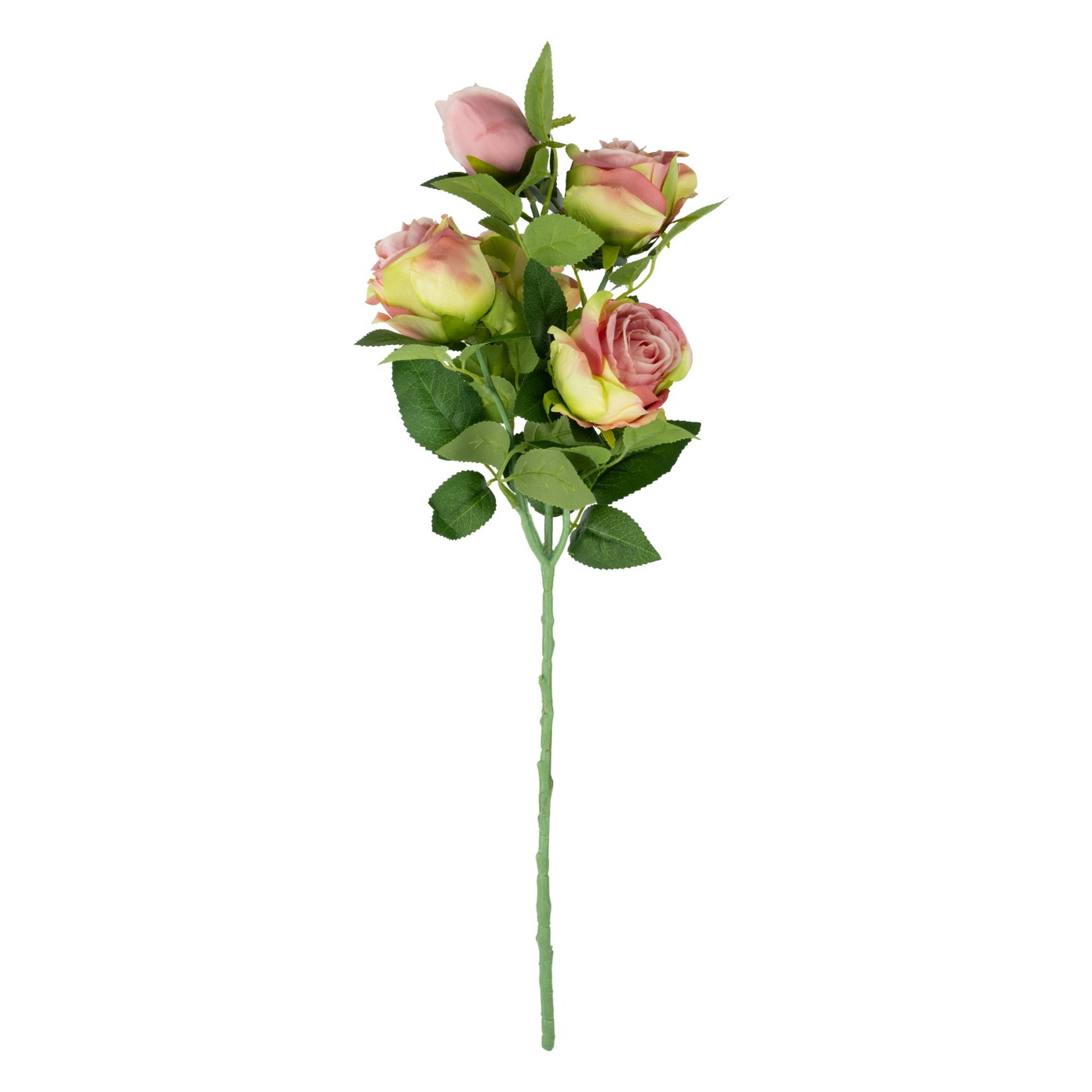 Dirbtinių gėlių puokštė ELEMENTS SENSE ROSE, 4 rūšių, 58 cm-0
