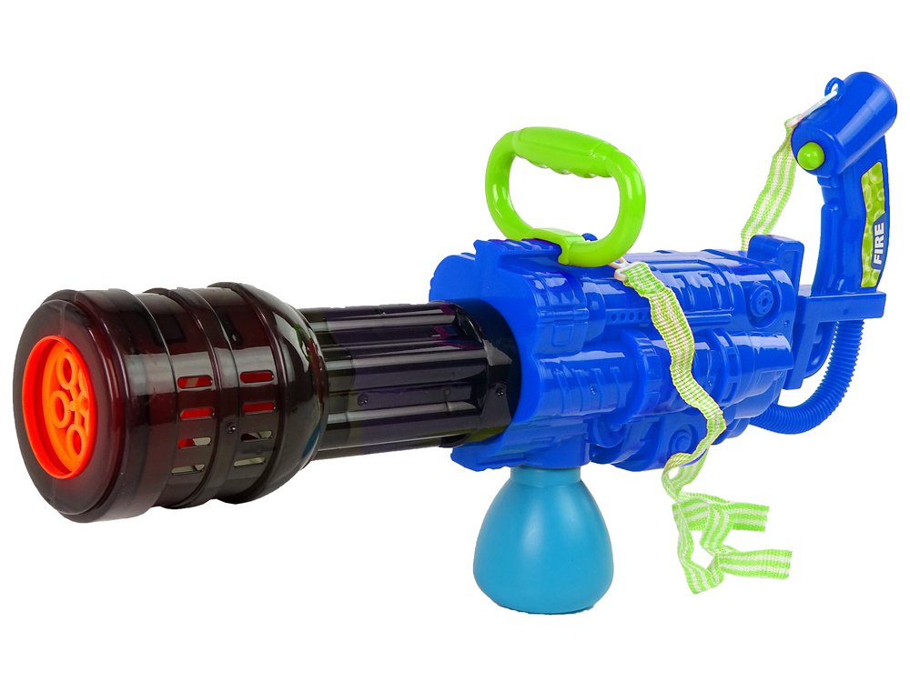 Muilo burbulų mašina Pistoletas, mėlynas - 2