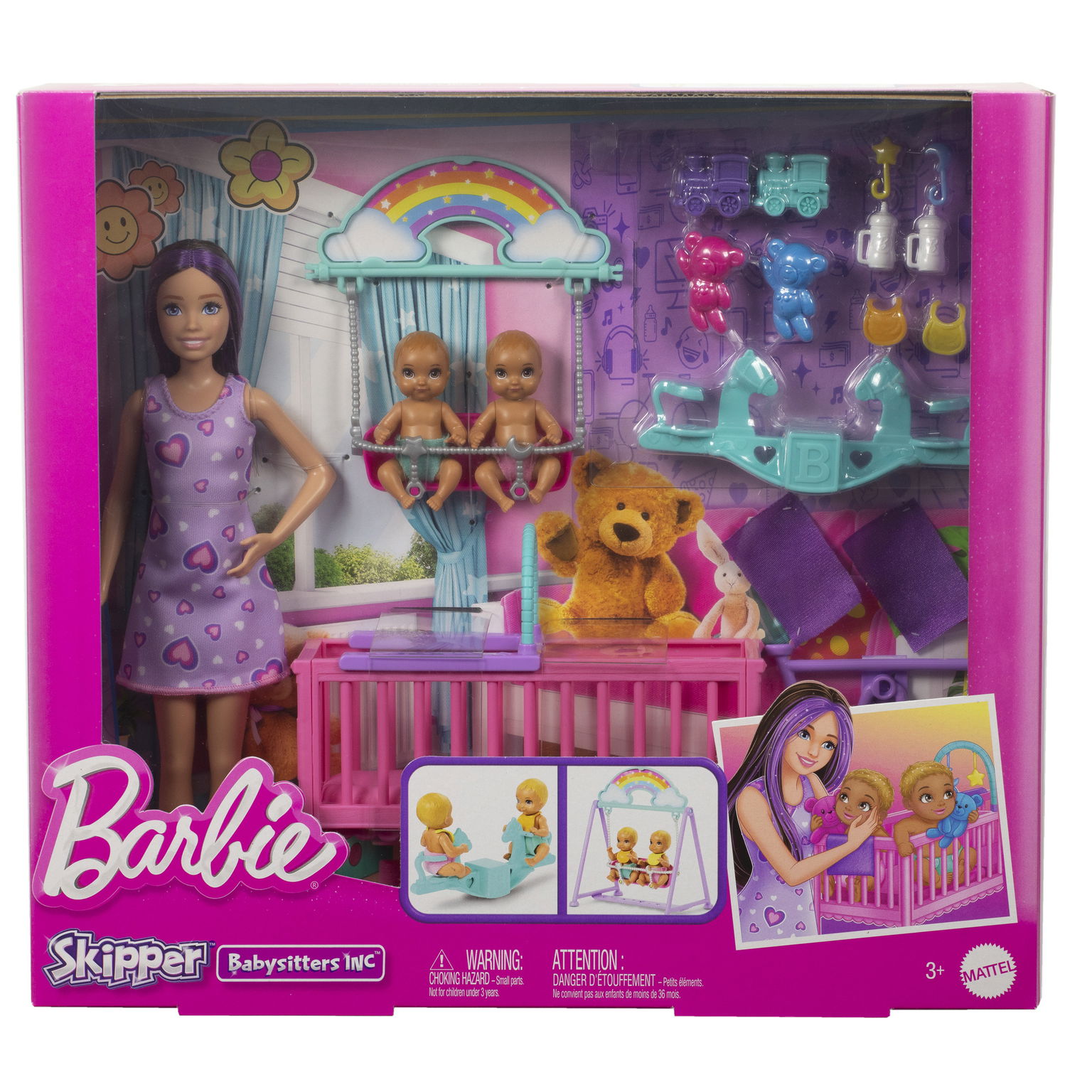 Barbie Skipper auklės rinkinys - 6