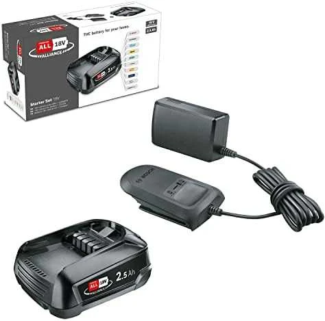 Akumuliatoriaus ir kroviklio rinkinys BOSCH P4A, 18 V, 2,5 Ah Li-ion - 2