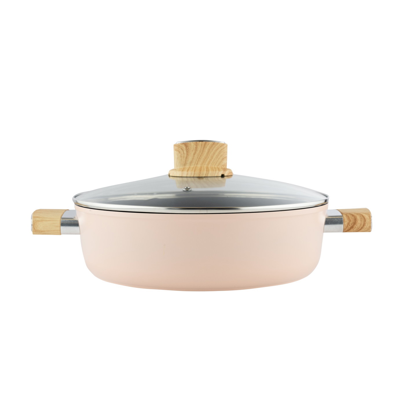 Keraminis puodas su dangčiu UNIWELL, tinka indukc., 28 cm-0