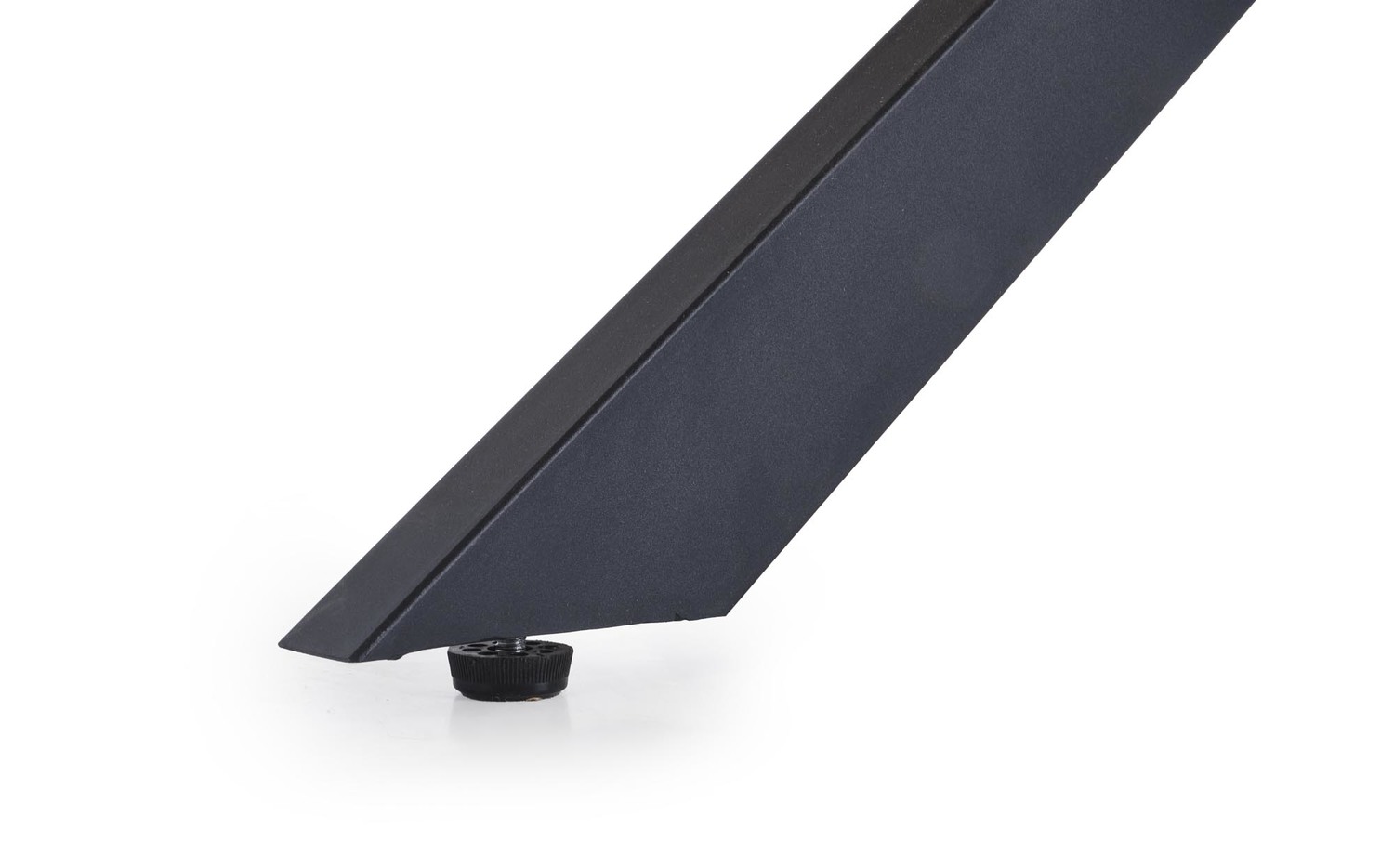 Valgomojo stalas ACORD, 120-200 x 75 cm, ąžuolo/juoda - 6