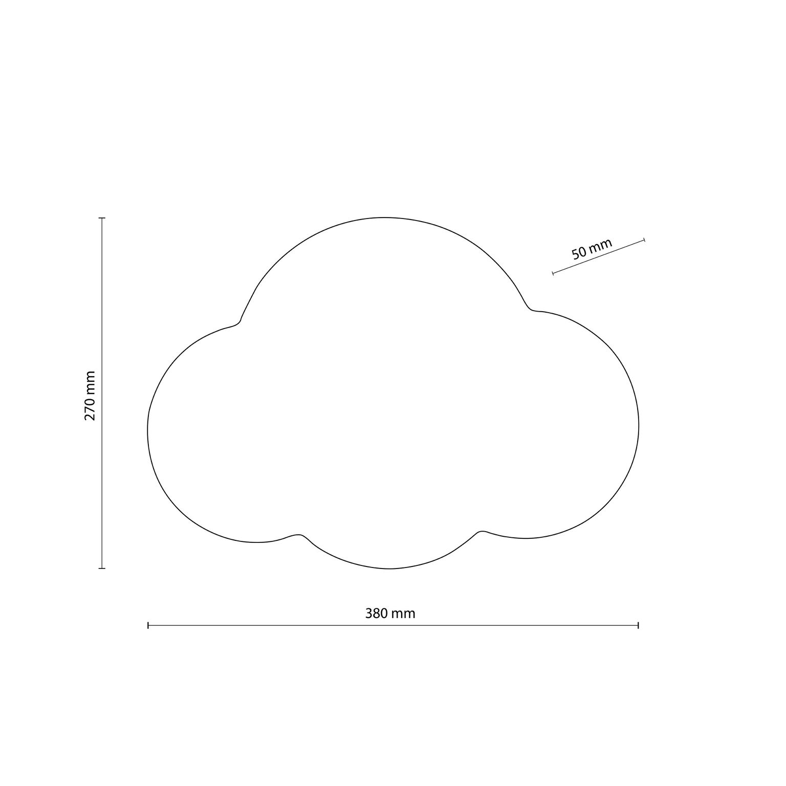 Sieninis šviestuvas CLOUD WHITE, 2xG9 LED max 6W-1