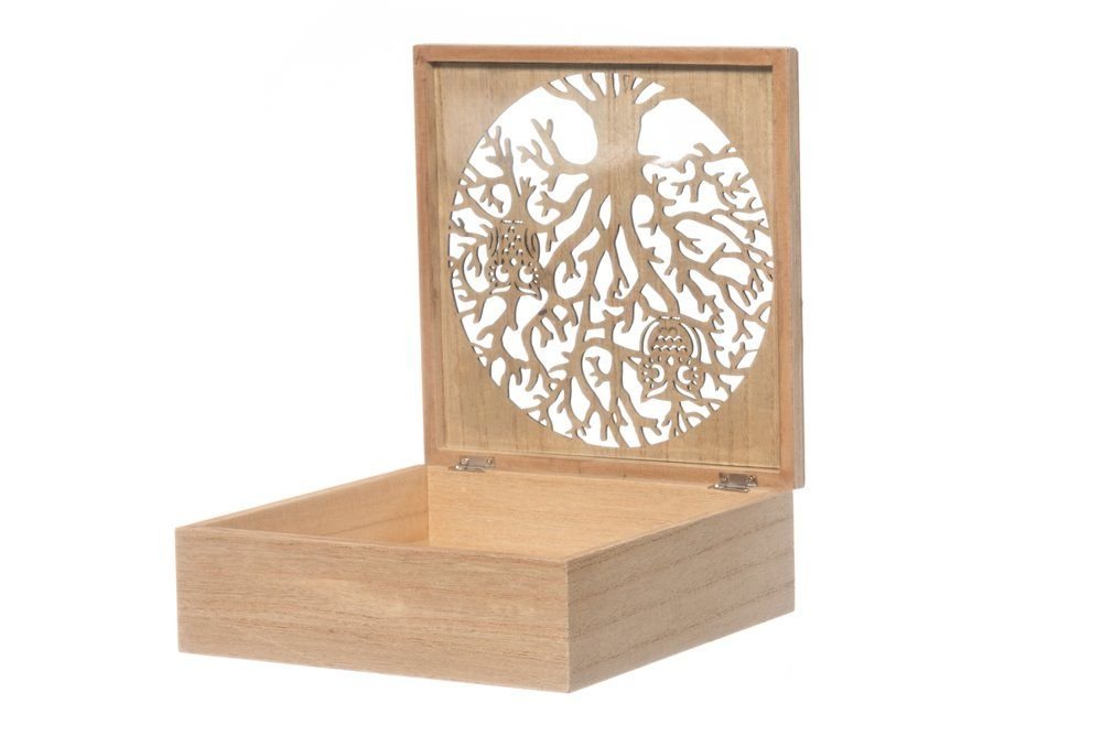 Dekotratyvinė dėžutė WOOD TREE, 24 x 8 cm - 4