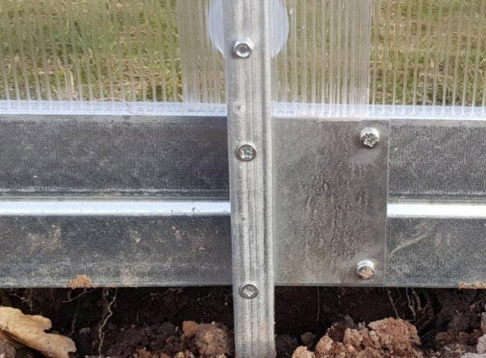 Šiltnamis Klasika Tube, 6mm polikarbonato danga, 3 x 10 m, 30 kv.m - 8