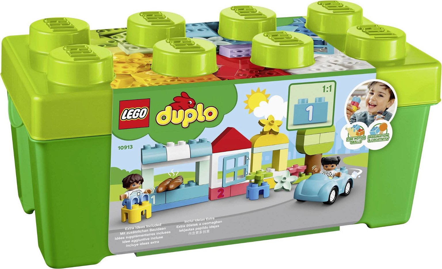 Konstruktorius LEGO® Duplo Kaladėlių dėžė 10913