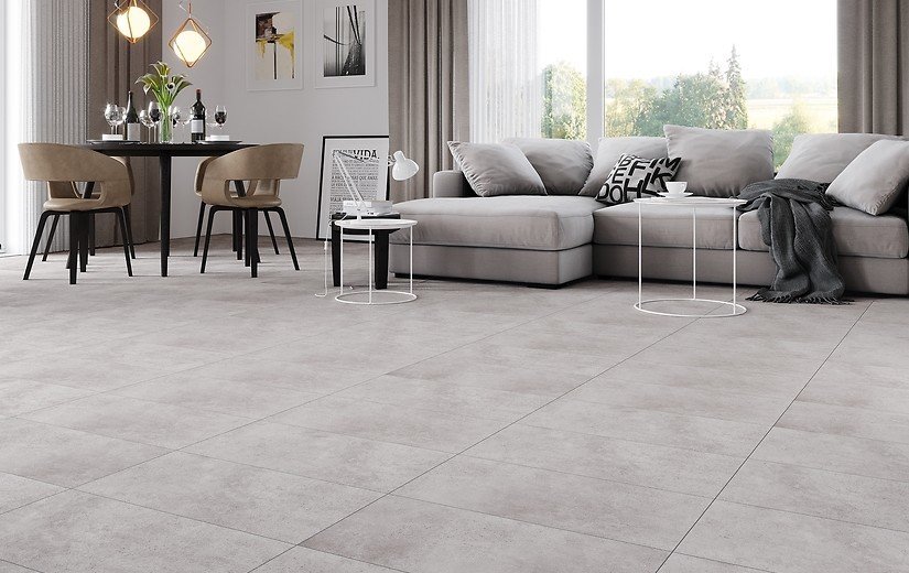 Keraminės grindų plytelės ERIS Light Grey, 29,8 x 29,8 cm - 2