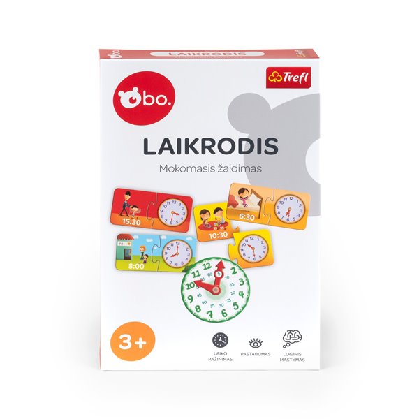 Mokomasis žaidimas Laikrodis bo., LT - 1
