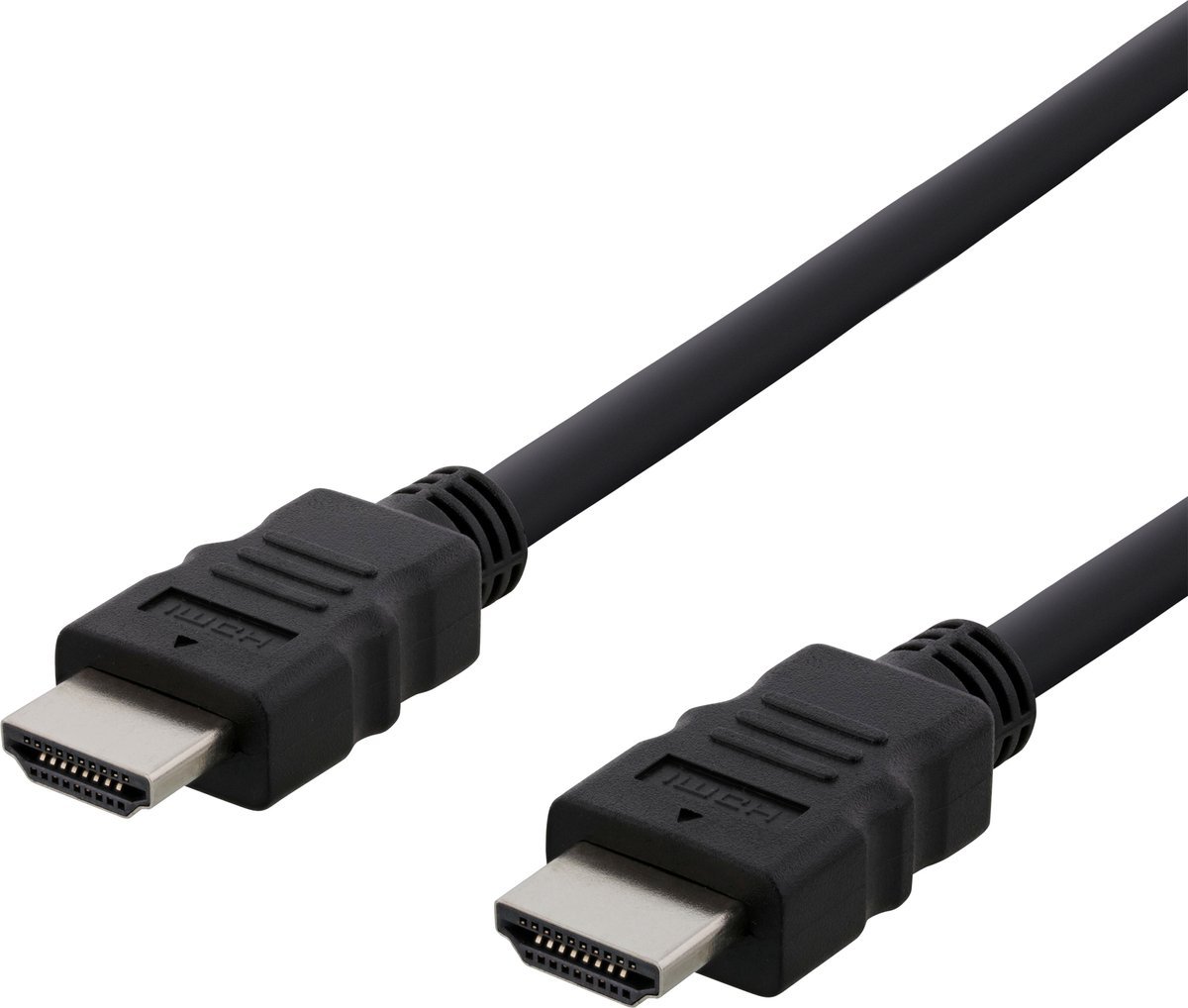 HDMI kabelis DELTACO HDMI-930, didelės spartos 4K, CCS, 3m, juodas - 1