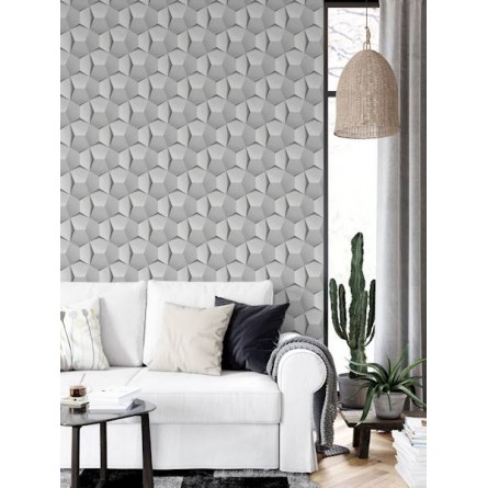 Viniliniai tapetai flizelino pagrindu GRANDECO BOAZ, A54604, 0,53 x 10,05 m-1